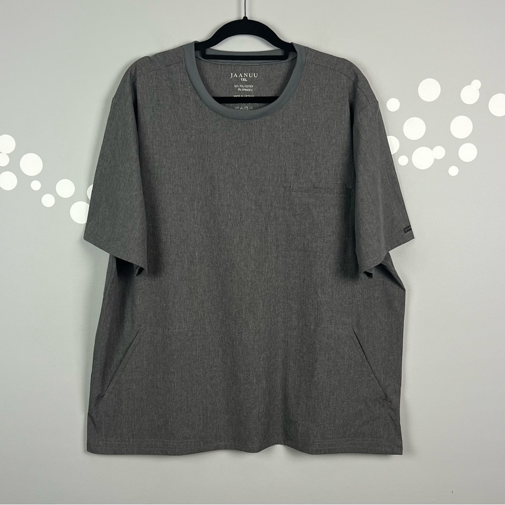 Jaanuu 4 Pocket Crew Neck Top Size 1XL